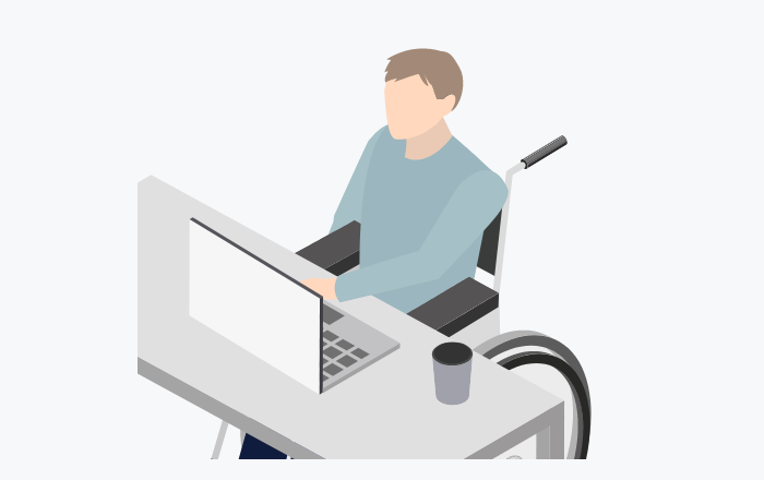 試験的復職のイラスト