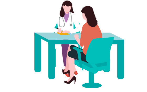 相談支援のイラスト