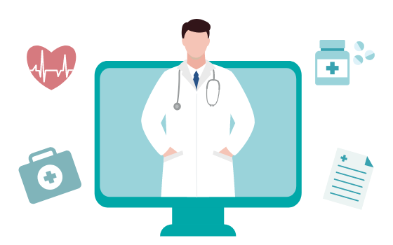 情報提供のイラスト